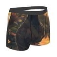 thumbnail image 2 of KLL Sunset Meditating Doberman Men's Cotton Boxer Briefs Underwear-XX-Large, 2 of 8