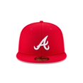 thumbnail image 2 of Gorra New Era MLB Atlanta Braves 59Fifty Roja y Blanca Talla 7 3/4, 2 of 5