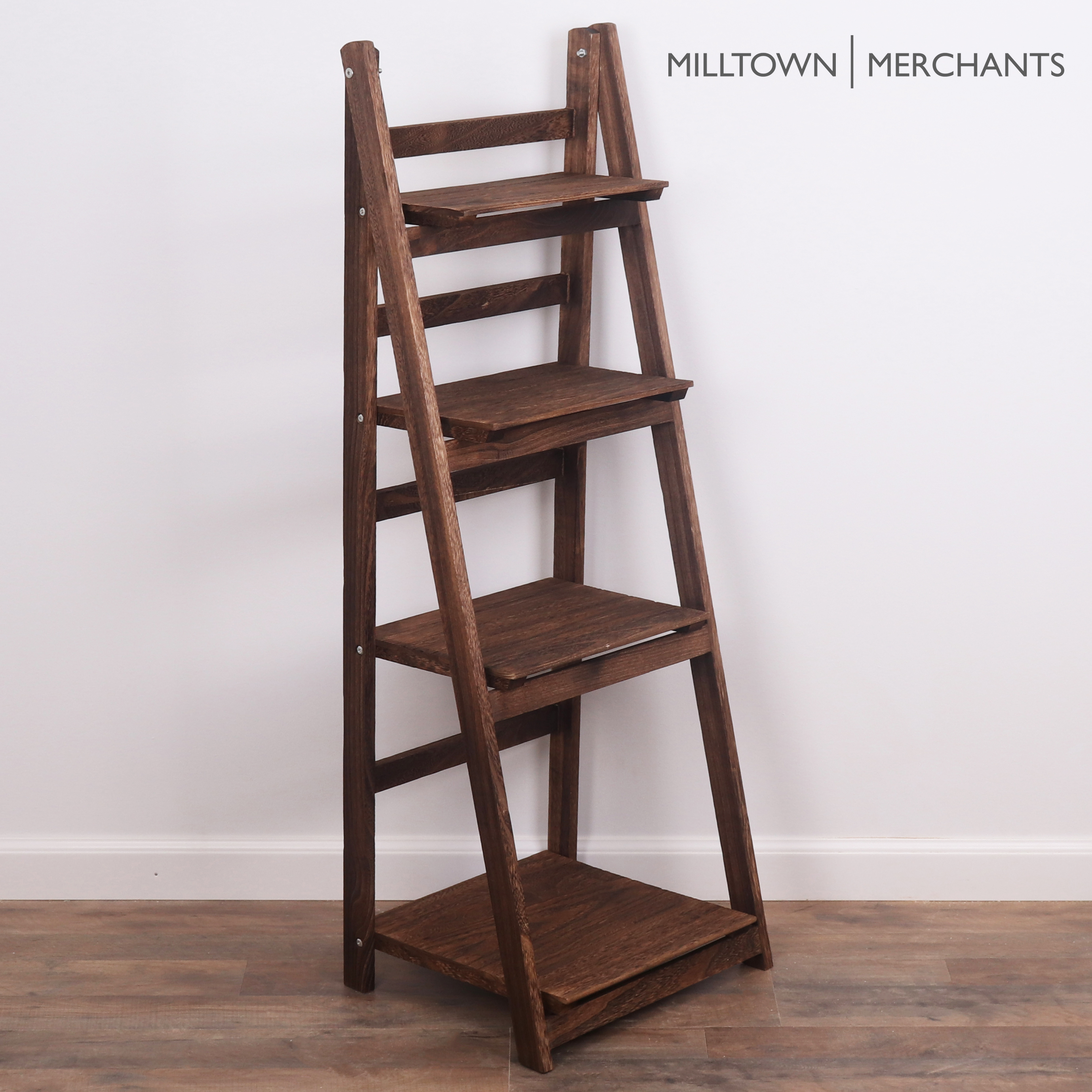Milltown Merchants Ladder Shelf Wooden Ladder Bookshelf Leaning Milltown Merchants Ladder Shelf Wooden Ladder Bookshelf Leaning