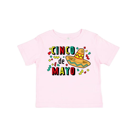 Inktastic Happy Cinco De Mayo-sombrero Boys or Girls Toddler T-Shirt