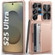 thumbnail image 1 of Funda de teléfono tipo cartera BXYJY para Samsung Galaxy S25 Ultra Rose Gold, 1 of 7