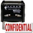 thumbnail image 1 of Self-Inking Confidential Stamp with Orange Ink, 1 of 4