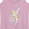 thumbnail image 3 of Tinker Bell - Think Happy Thoughts - Ladies Racerback Tank, 3 of 5