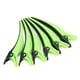 thumbnail image 4 of 6 clips para peinar el cabello, teñido permanente, seccionamiento, clip de pico de pato para peluquería, color verde, 4 of 12