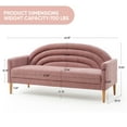 thumbnail image 2 of Upholstered Vibrant Rainbow Design, Premium Loveseat, Three-Seater Sofa, and Armchair for Stylish Living Space, 2 of 10