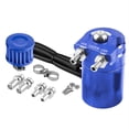 thumbnail image 1 of Auto Car Baffled Oil Catch Can Tank con filtro de aire Manguera Colector de combustible del vehículo JShteea Accesorios para autos y motos, 1 of 6