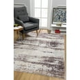 thumbnail image 2 of Rug Branch Contemporary Abstract  Violet Beige Indoor Area Rug - 5x7, 2 of 8