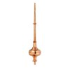Good Directions Morgana Pure Copper Rooftop Finial with Roof Mount by