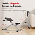 thumbnail image 4 of Sunny Health & Fitness Silla Hiperextensi&oacute;n para Abdominales y Ejercicios de Espalda, Banco de Gimnasio para Hacer Sit-Ups en Casa. - SF-BH6629, 4 of 8