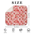 thumbnail image 4 of Pioneer Flower Floral Print Pattern Kitchen Dish Drying Mat 1 Pack, Ultra Absorbent Microfiber Drainer Mat, 16"x18", 4 of 6
