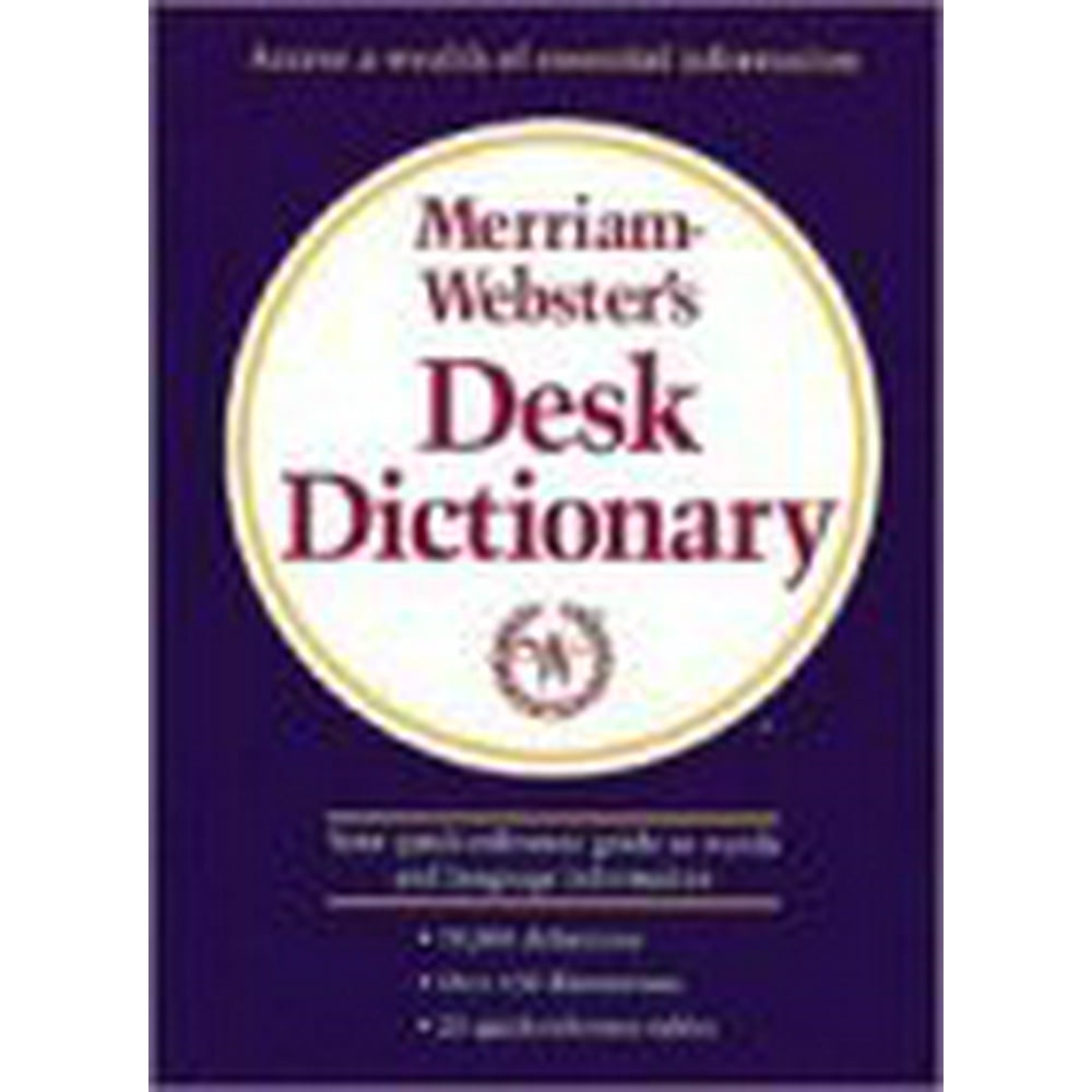Merriamster's Desk Dictionary (Hardcover)