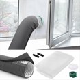 thumbnail image 2 of Kit de Ventilación Ventana para Aire Acondicionado Portátil. Cubierta para Manguera de CA, Envoltura Aislante para Conductos, Compatible con Mangueras Escape de 5 y 5,9 Pulgadas., 2 of 5