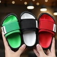 thumbnail image 4 of Toddler Little Kids Summer Sandals Non-Slip Boy Girl Slide Lightweight Beach Water Shoes Shower Pool Slippers, 4 of 6