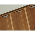 thumbnail image 4 of Towne Collection Berkshire Vinyl Folding Door fits 48" x 80" Natural Oak, 4 of 5