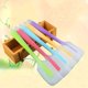 thumbnail image 5 of Juego de Espátulas Resistentes Al Calor, Diseño Flexible, Antirayaduras, Ideal para Cocinar y Hornear, Fácil de Guardar, Aptas para Altas Temperaturas, 5 Piezas, 21 X 4 X 0,5 Cm, 5 of 5