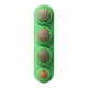 thumbnail image 1 of Bolas de hierba gatera divertidas Suministros para gatos Juguete de hierba gatera Resistencia a mordeduras para gatos domésticos (Verde), 1 of 5