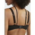 thumbnail image 2 of Curvy Kate BLACK Scantilly Buckle up Padded Half Cup Bra, US 36DD, UK 36DD, 2 of 3