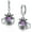 A-Purple Spider Cup, variant on Crystal Earrings for Women Dangle Earrings Gift for Women