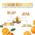 thumbnail image 3 of Vitamin C 1000mg Per Serving - Extra Strength Daily Immune Support with Rose Hips Chewable Supplement - Sugar Free Tasty Orange Flavor - Antioxidant & Collagen Support - USA Bottled - 60 Tablets, 3 of 9
