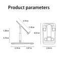 thumbnail image 3 of TopLLC Support Pliable pour Téléphone et Tablette Support Portable Ajustable pour Bureau Dock Pliable en Liquidation, 3 of 6