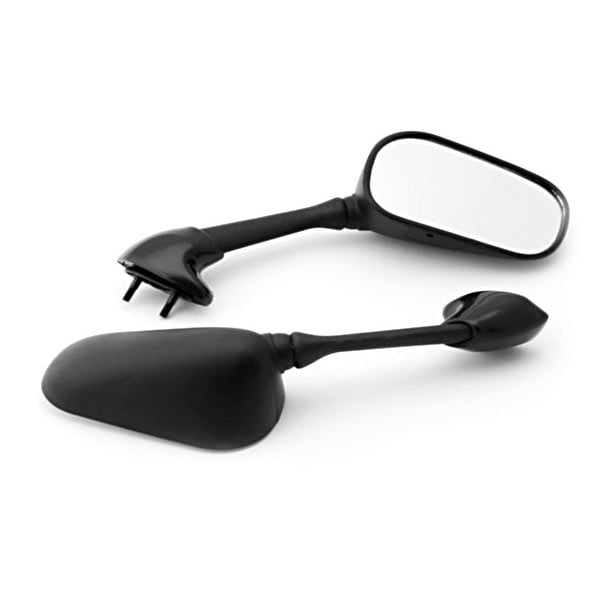 Kapsco Moto Black Replacement Motorcycle Mirrors Left Right Compatible With 2007 Yamaha Yzf R6s Walmart Canada