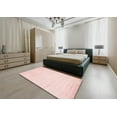 thumbnail image 5 of Ahgly Company Machine Washable Indoor Rectangle Contemporary Flamingo Pink Area Rugs, 7' x 9', 5 of 7