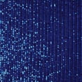 thumbnail image 3 of Zelouf Lenny Linear Sequin On Power Mesh  , Sewing, DIY, Crafts Fabric by the Yard, Royal, 5 Yard, 3 of 3