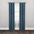 thumbnail image 1 of Mainstays Faux Suede Drapery Grommet Window Curtains Panel, 1 of 6