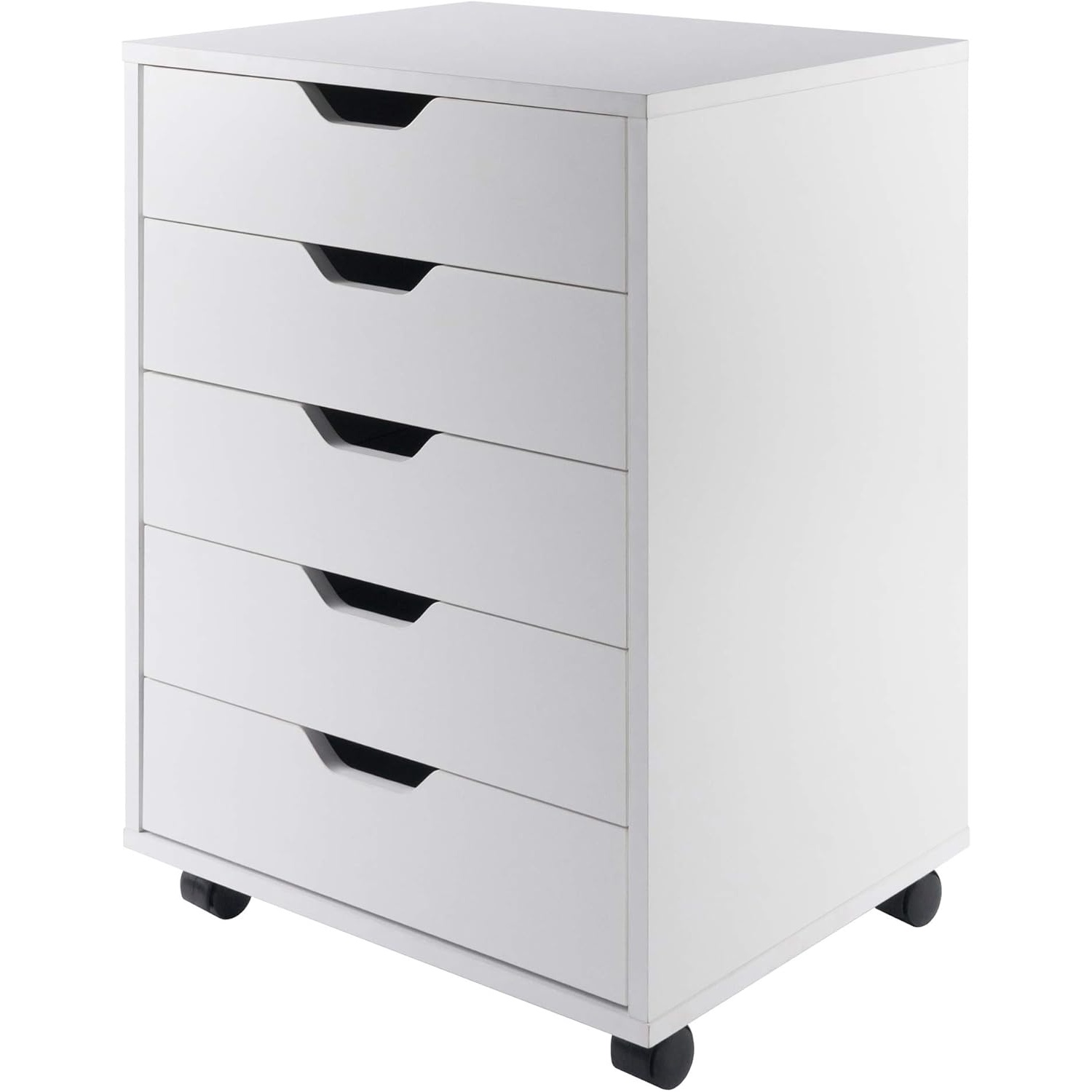 Winsome Halifax 7-Drawer Mobile Cabinet 10792, White Finish for