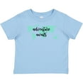 thumbnail image 3 of Inktastic Adventure Awaits Teal World Map Boys or Girls Baby T-Shirt, 3 of 5
