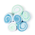 thumbnail image 2 of Gant de Toilette Bleu et Aqua Sucette - Ensemble de Douze, 2 of 2