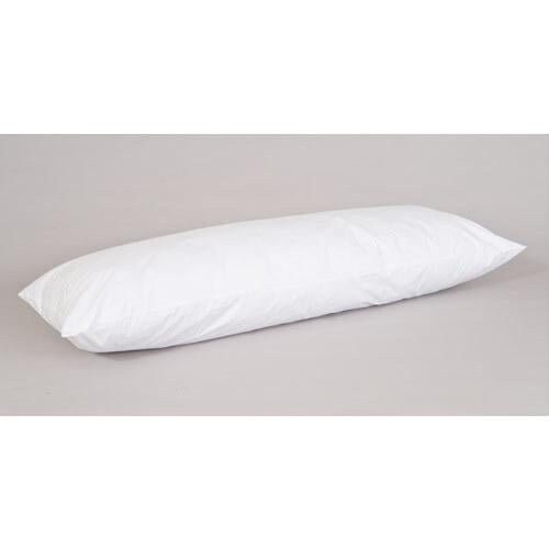 White Body Pillow White / 20" x 54"