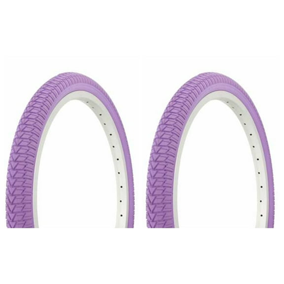 Tire set. 2 Tires. Two Tires Duro 20" x 1.75" Purple/Purple Side.bike Tires,lowrider bike Tires, lowrider bicycle Tires,bmx bike Tires, chopper bike Tires