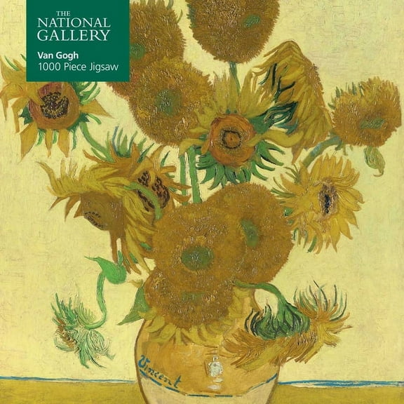1000-piece Jigsaw Puzzles: Adult Jigsaw Puzzle National Gallery: Vincent van Gogh: Sunflowers : 1000-Piece Jigsaw Puzzles (Jigsaw)