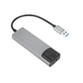 thumbnail image 1 of Sound 7.1 USB Surround Sound Card with SPDIF Digital Sound High Resolution Music External Sound Card for Laptop PC Silver, 1 of 7