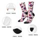 thumbnail image 5 of Fotbe Skull lips record Guitar Calcetas Largas con Estampado para Hombre y Mujer – Calcetas de Compresión Transpirables y Elásticas, Viajar y Uso Diario Talla 5-11, 5 of 6