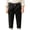 Black, variant on TIREOW Toddler Baby Boys Washed Denim Pants Little Boys Straight Leg Denim Trousers Trendy Versatile Elastic Waist Jeans Streetwear
