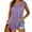 Purple, variant on Hvot&aat Womens Tank Tops V Neck Basic Solid Color Casual Flowy Summer Sleeveless Tunic Shirt