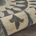 thumbnail image 4 of Ox Bay Ella 6' Round Gray Medallion Indoor Area Rug, 4 of 11