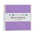 thumbnail image 2 of Bella Solids Hyacinth Purple Moda Charm Pack; 42 - 5" Precut Fabric Quilt Squares, 2 of 3