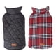 thumbnail image 1 of Abrigo para perro, chaqueta reversible a cuadros para perro, para otoño e invierno, que se puede utilizar para mantener el calor, 1 of 2