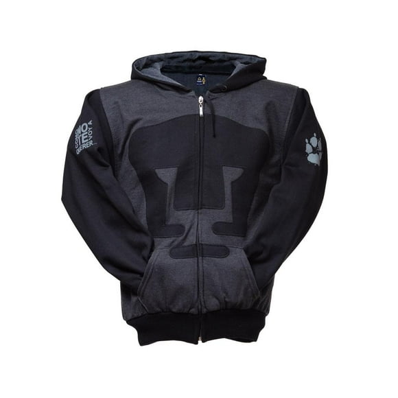 Chamarra Pumas Old School Sports Para Hombre Talla M Gris/negro