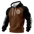thumbnail image 4 of Men's Knit Hooded Sweatshirt for Everyday Comfort and Versatile Streetwear Fashion without Friction, 4 of 4