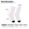 thumbnail image 2 of Honeii Kawaii Cat Paw Print Adult Socks,Crew Socks,Casual Calf Socks,Daily Wear Socks for Men & Women, Perfect for Sports, Casual and Everyday Use, 2 of 6