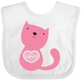 thumbnail image 3 of Inktastic Love Cat 2 Boys or Girls Baby Bib, 3 of 4