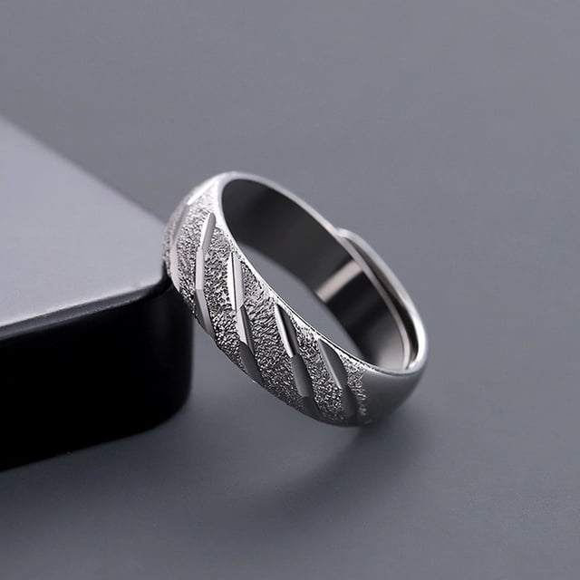 Anillo de estrella - Anillos de hombre de tamaño ajustable - Anillos elegantes para hombre y mujer - Regalos para situaciones especiales Anillo de hombre de tamaño ajustable aplicable