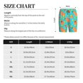 thumbnail image 2 of Pajama Shorts Men, Swim Capybaras Orange Mens Sleep Lounge Shorts, Soft Comfy Pj Bottom Sleepwear With Pockets, 2 of 8