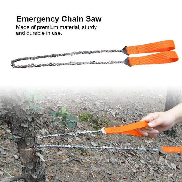 FAGINEY Portable Handheld Survival Chain Saw Emergency Chainsaw with