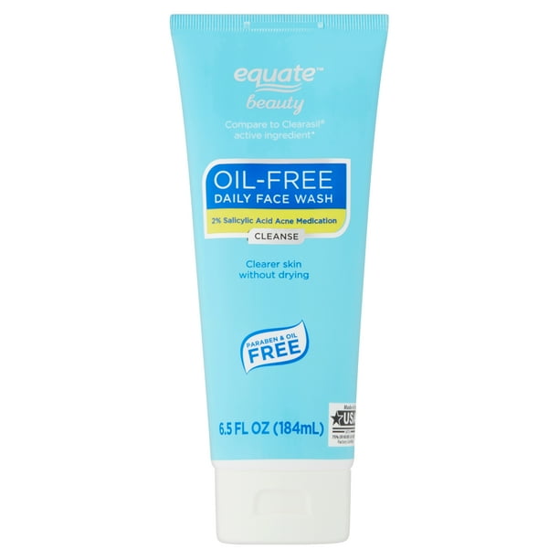 Equate Beauty OilFree Daily Face Wash, 6.5 fl oz