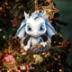 thumbnail image 5 of Adorno navideño acrílico, adorno para árbol de Navidad, 1 colgante acrílico, adornos colgantes para árbol de Navidad, decoración para fiestas navideñas, decoración navideña, adornos, 5 of 8